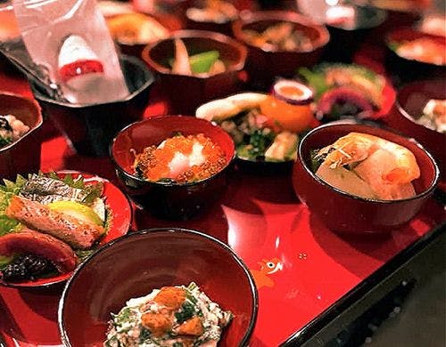 鶴我名物・酒器5種盛り