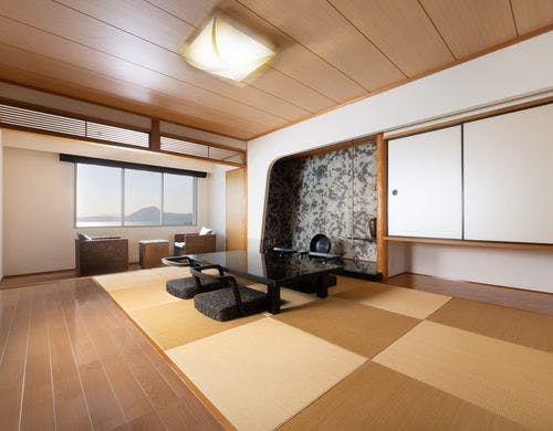 ■デラックススイート　和洋室リビング