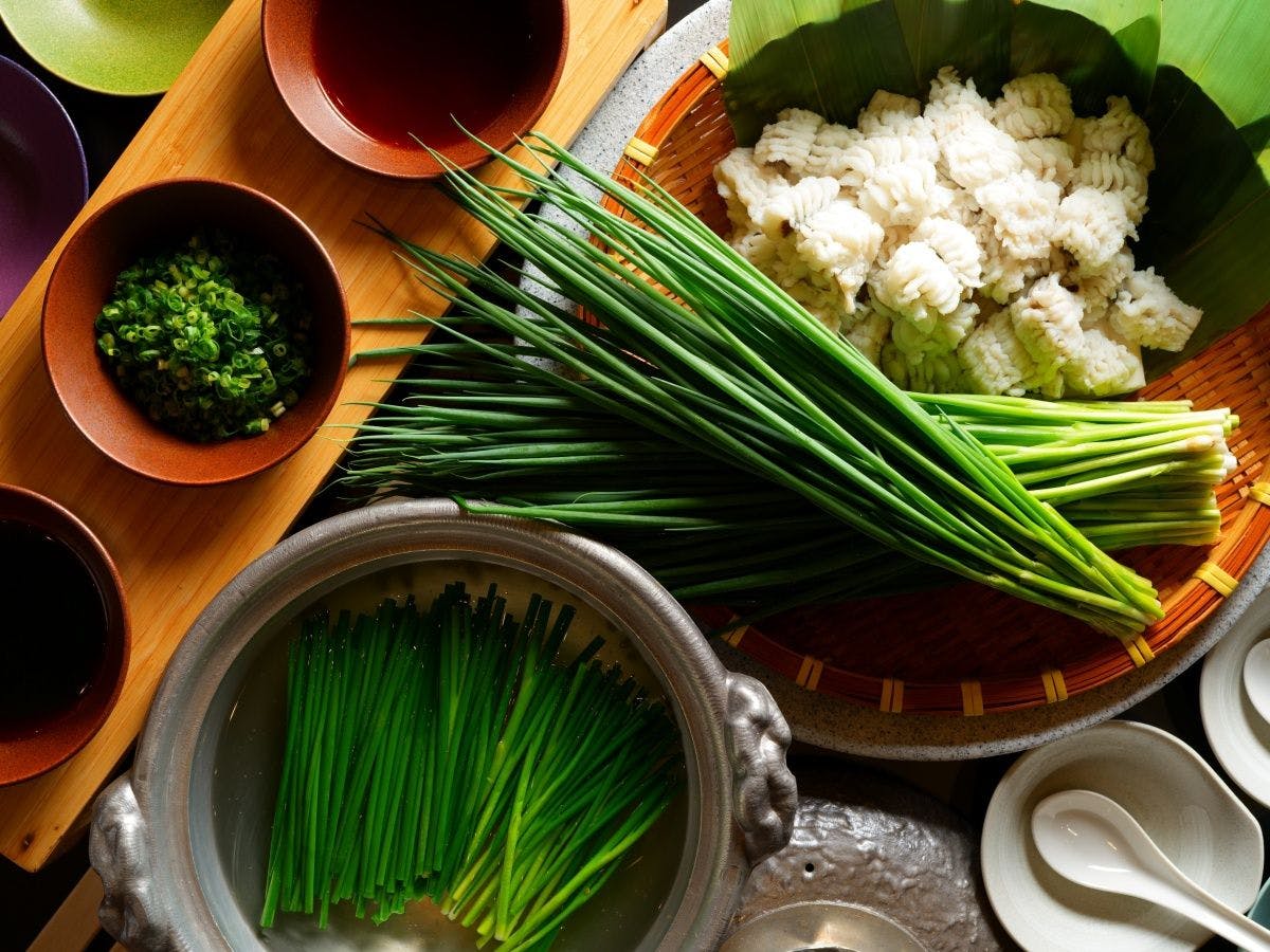 ■ Negi Ajiichi dan Hamo Shabu asal Prefektur Oita (Musim Gugur)