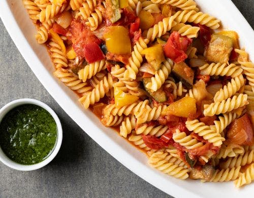 朝食ビュッフェ　ショートパスタ