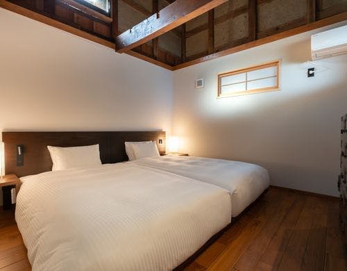 【蔵鍵】建物は三國伝統のかぐら建て。