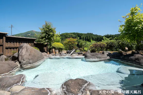 天空の湯 貸切露天風呂