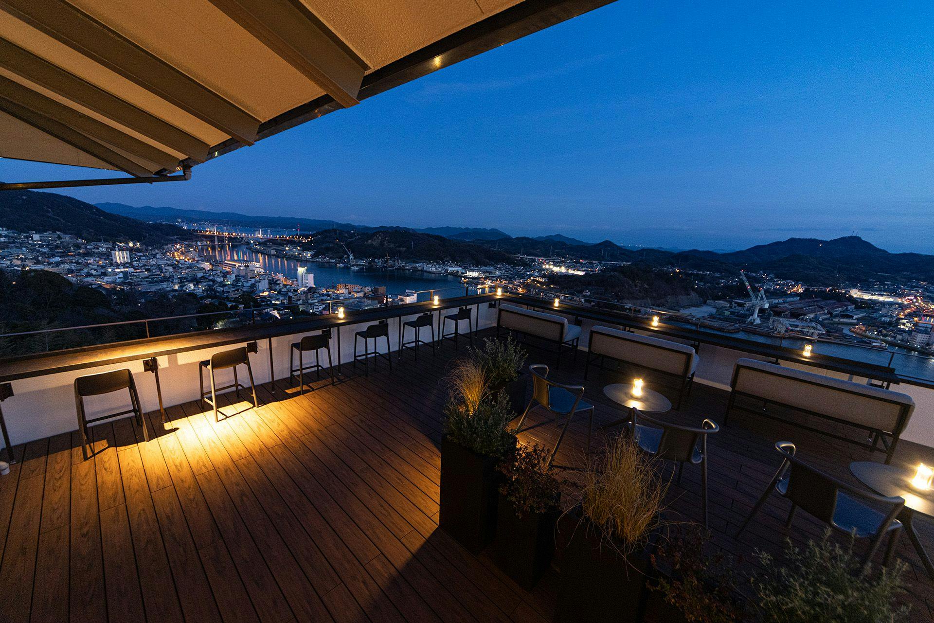 ルーフトップバーからの景観　イメージ