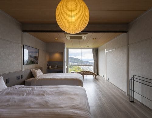 スタンダードツインルームの一例