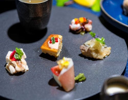 ディナー　前菜の一例