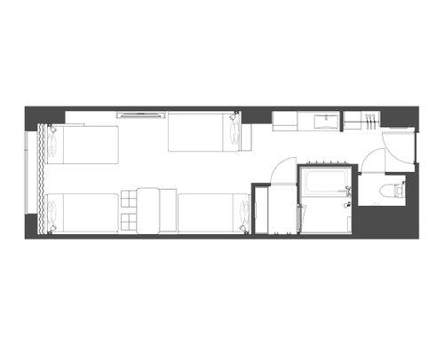 スーペリアフォース　アジアンエメラルド (平面図)