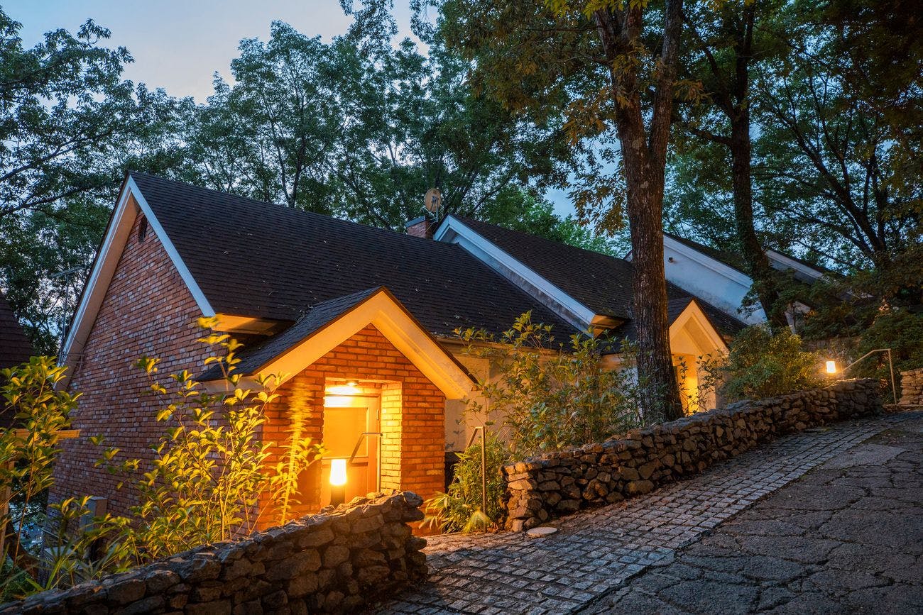 테라스 스위트 입구