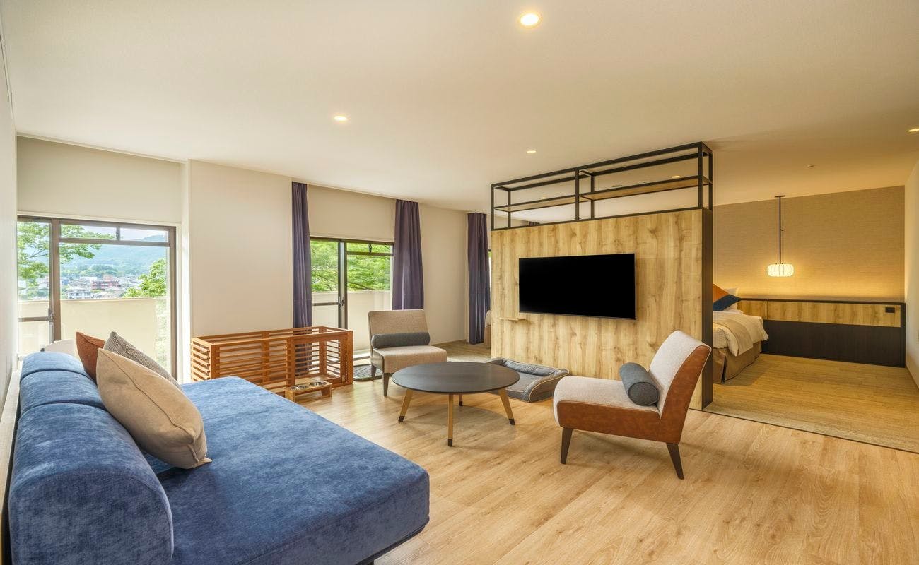 【ﾄﾞｯｸﾞﾌﾚﾝﾄﾞﾘｰﾙｰﾑ】ﾄﾞﾗｲｻｳﾅ付ﾌﾟﾚﾐｱﾑﾙｰﾑ