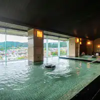 展望大浴場(源泉pH9.9を誇る天然温泉)