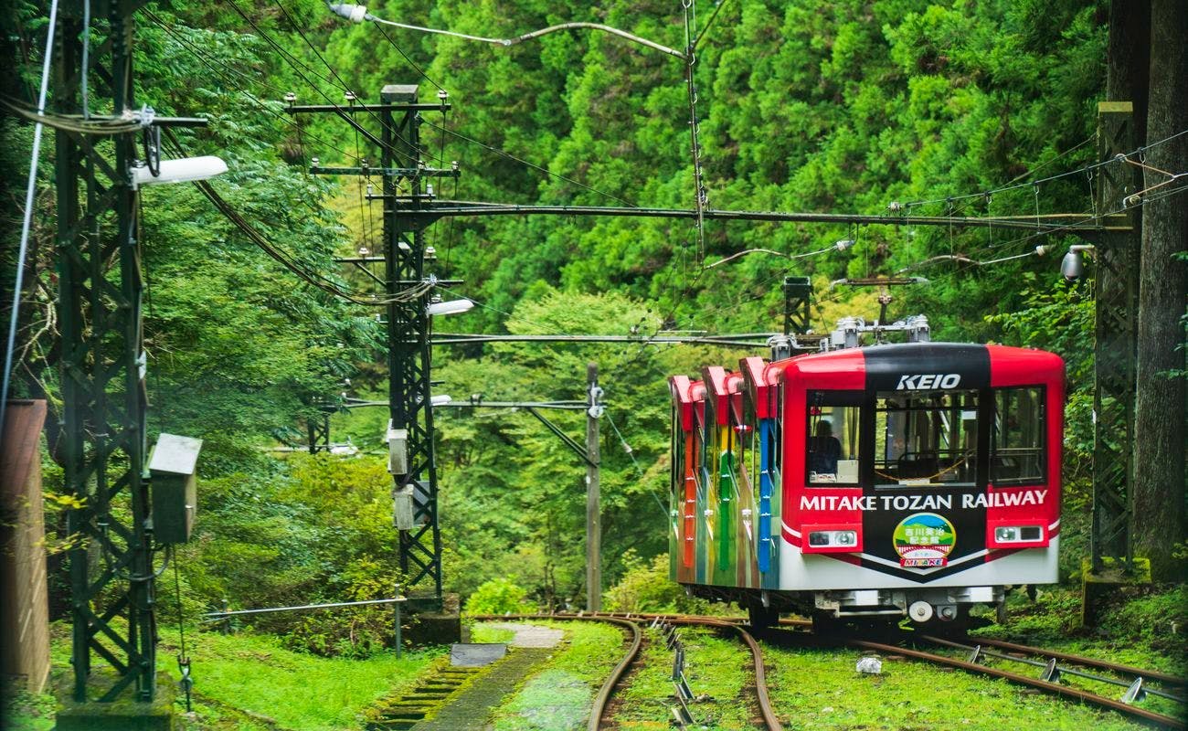 御岳山ケーブルカー（御岳山駅まで6分）