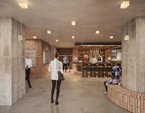 レセプションバーカウンター