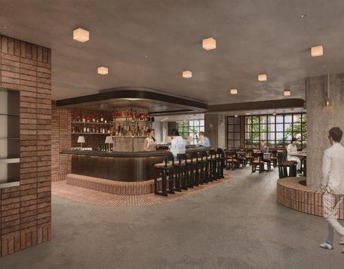 レセプションバーカウンター