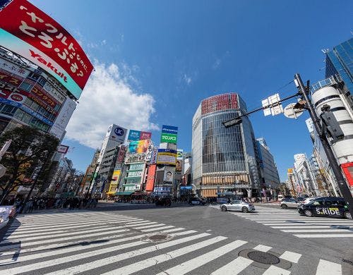 渋谷スクランブル交差点