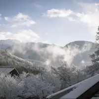 雪降る季節は美しい銀世界が広がります