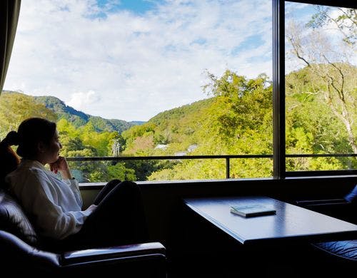 ＜一般和室＞天城の山々の景色が目の前に
