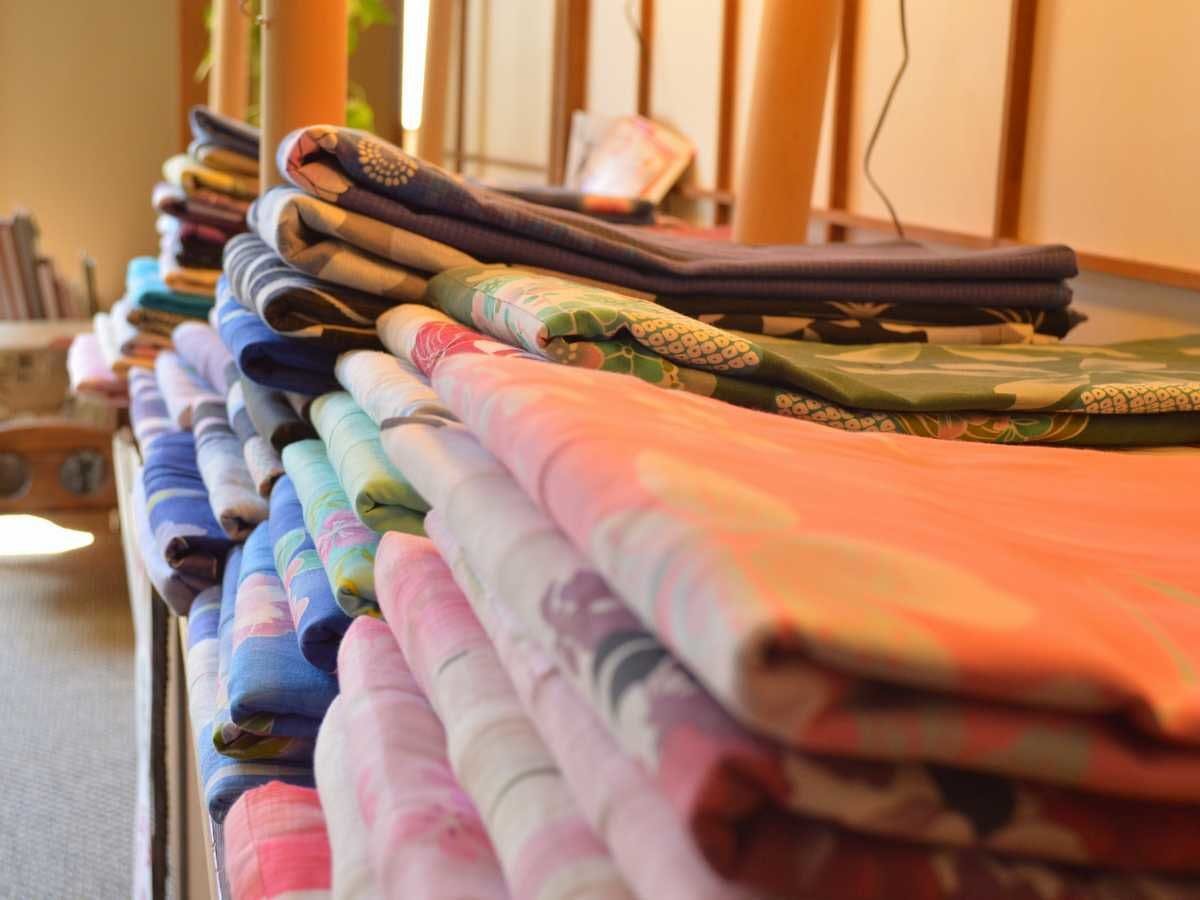 おしゃれ浴衣は有料貸出。プランで無料あり