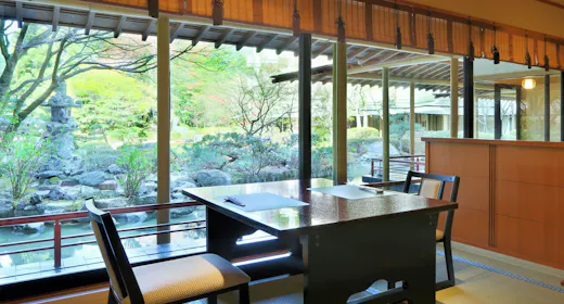 【料亭お食事確約|1泊2食】料亭「山科」で四季移ろう庭園を眺めながら、旬彩会席とともに大人の休日を
