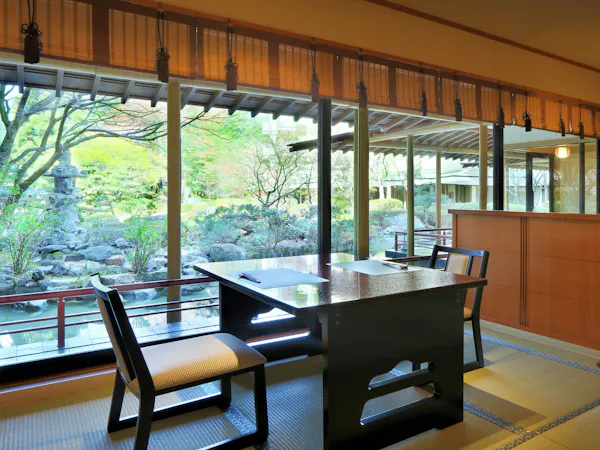 【料亭お食事確約|1泊2食】料亭「山科」で四季移ろう庭園を眺めながら、旬彩会席とともに大人の休日を