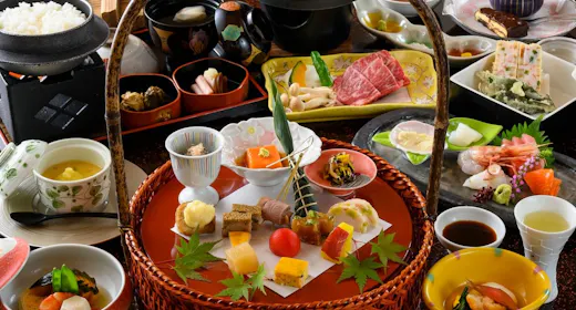 【グレードアップ】特選四季プラン~栃木牛のお料理にアップグレード!ロングステイ特典付き(2食付)