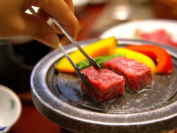 【和ダイニング確約|1泊2食】和ダイニング「和伽那」で味わう厳選栃木牛、しゃぶしゃぶor陶板焼きにて
