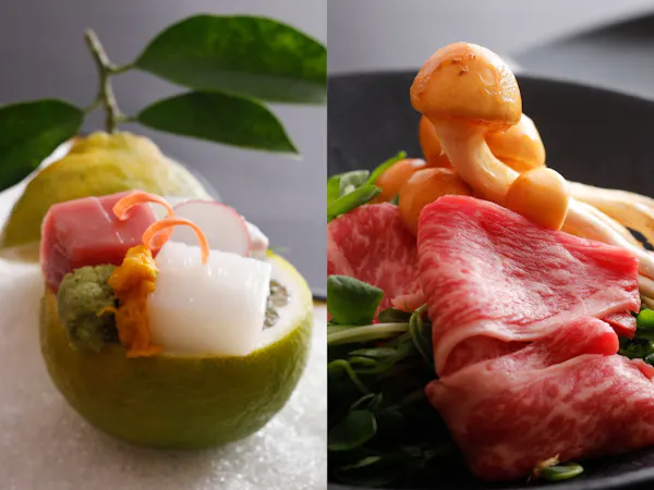 花結び人気No.1!美味求真会席のお部屋食と金泉・銀泉で至福のひと時を心ゆくまで愉しむ ❙ 2食付