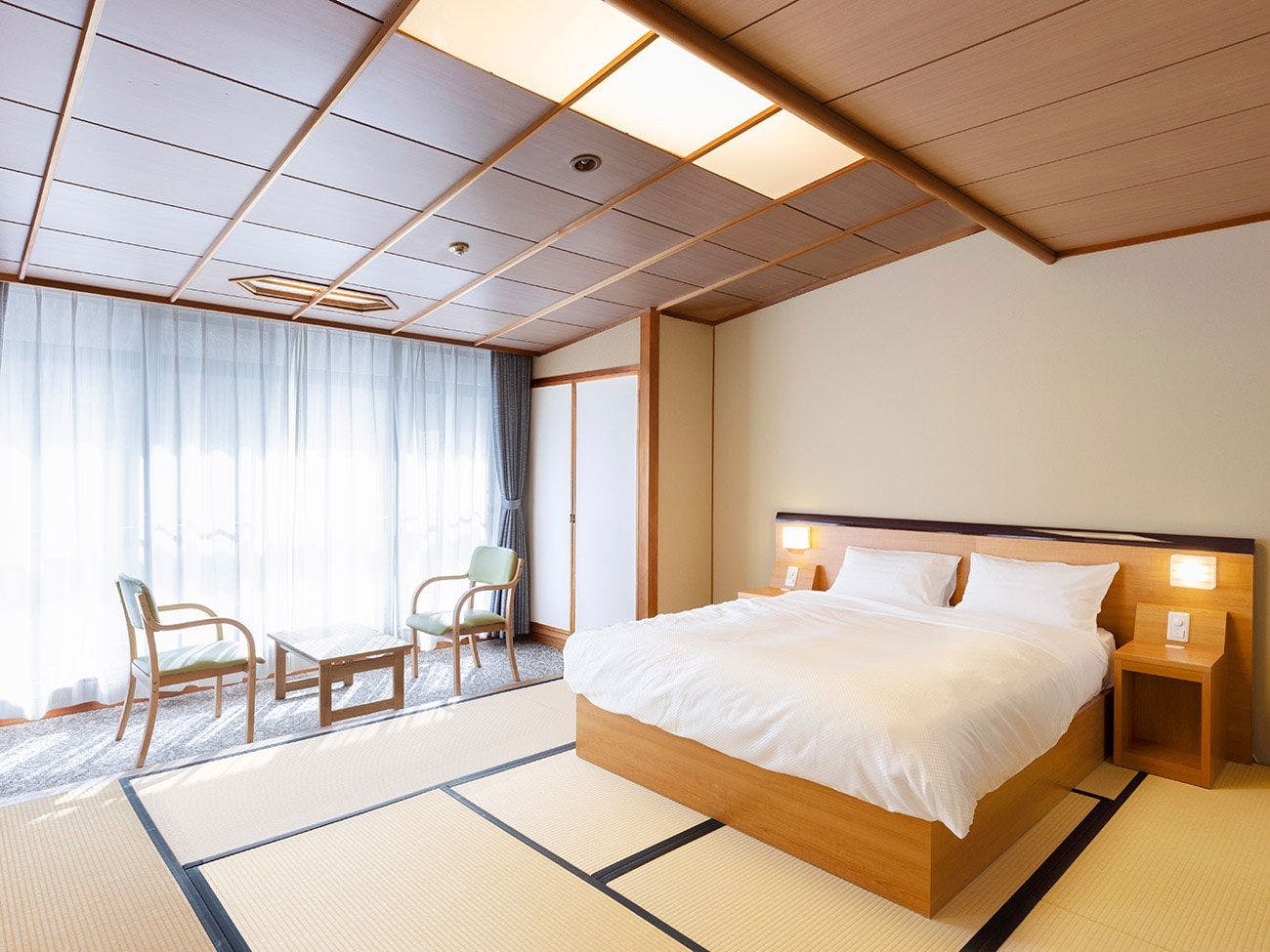 スタンダード和ベッドダブル 内風呂あり