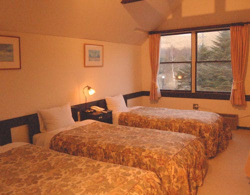 グループにお勧めのトリプルルームです。