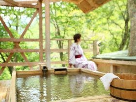 信州高山温泉郷　仙人露天岩風呂と渓谷美の宿　山田温泉　風景館