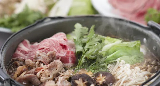 【コテージお届け】とろける旨みを囲む 極上すき焼き鍋プラン <愛犬同伴歓迎>