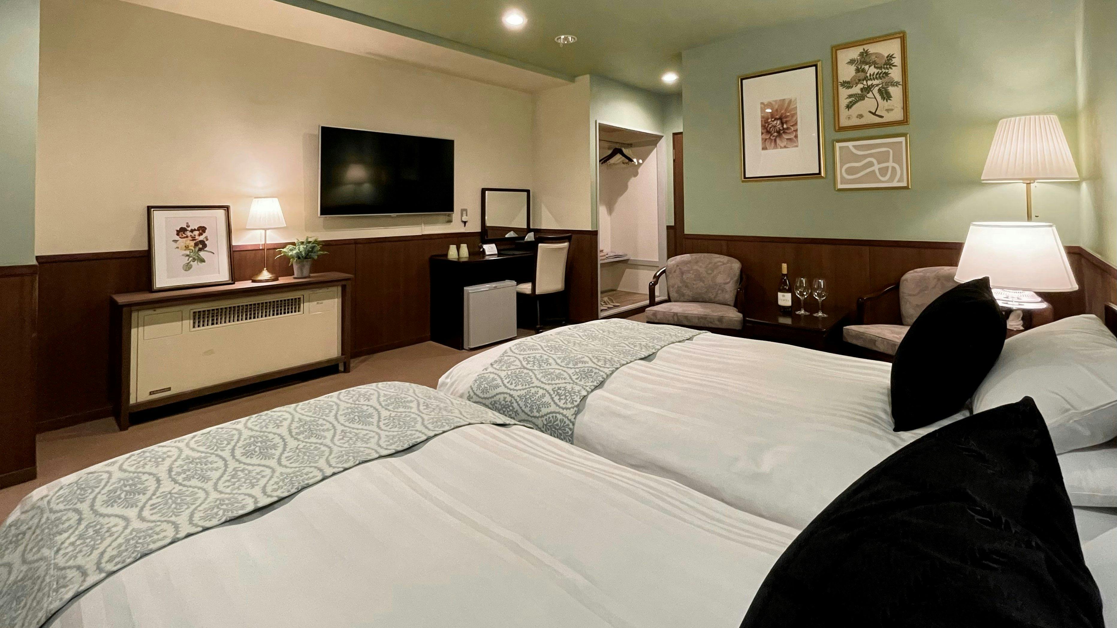 【スタンダードツインBルーム】