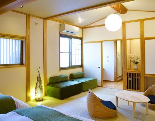 【黒姫】和室8畳+ツインベッド+シャワー付