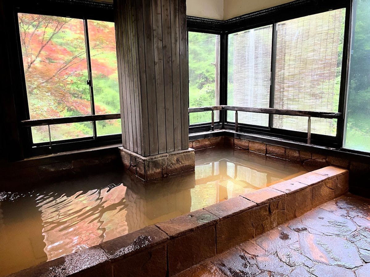 山の宿 明治温泉　御射鹿の湯