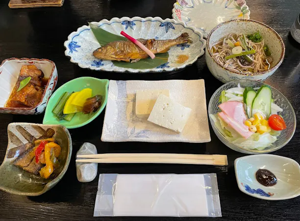 【夕食】2日間煮込んだヒメマスの甘露煮