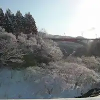丸山大橋の雪景色