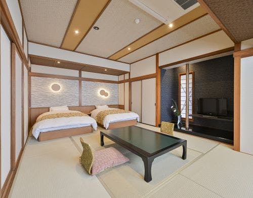 ベッド付和室12帖