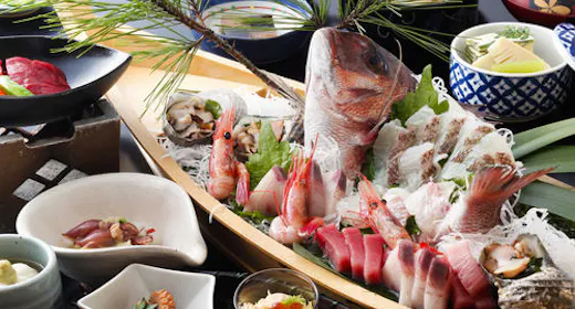 【ชุดอาหารทะเล×ห้องอาหาร〇แผนยอดนิยมของเรา〇】เรือรวมอาหารทะเล! เมนูพิเศษของเราหัวปลาไทตุ๋น! และเมนูเนื้อวัว!