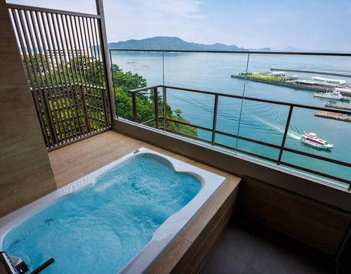 天空露天風呂付和洋スイート（一例）