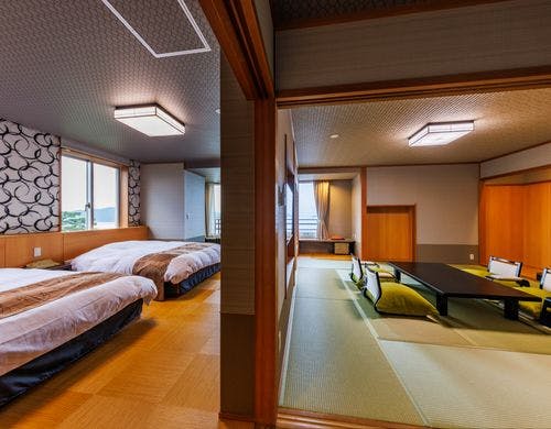 「和洋スイート」ベッドルーム（一例）