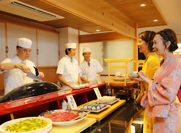 มุมซาชิมิ (Shinwa Dining Tenchikai)