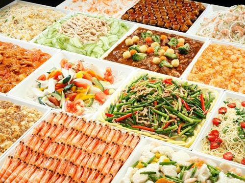 和食・洋食・中華と品数豊富なバイキング