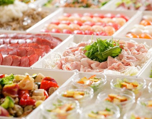 季節の味覚をお好きな分だけ！