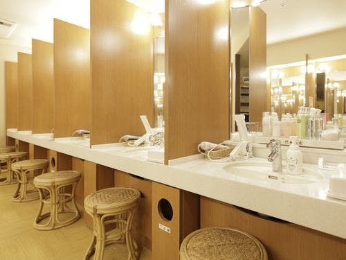 大浴場パウダールーム