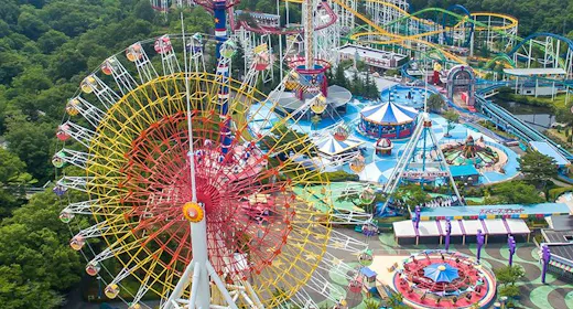 <那須ハイランドパーク【ファンタジーパス】付>北関東最大級の遊園地で遊ぼう<お食事はバイキング>