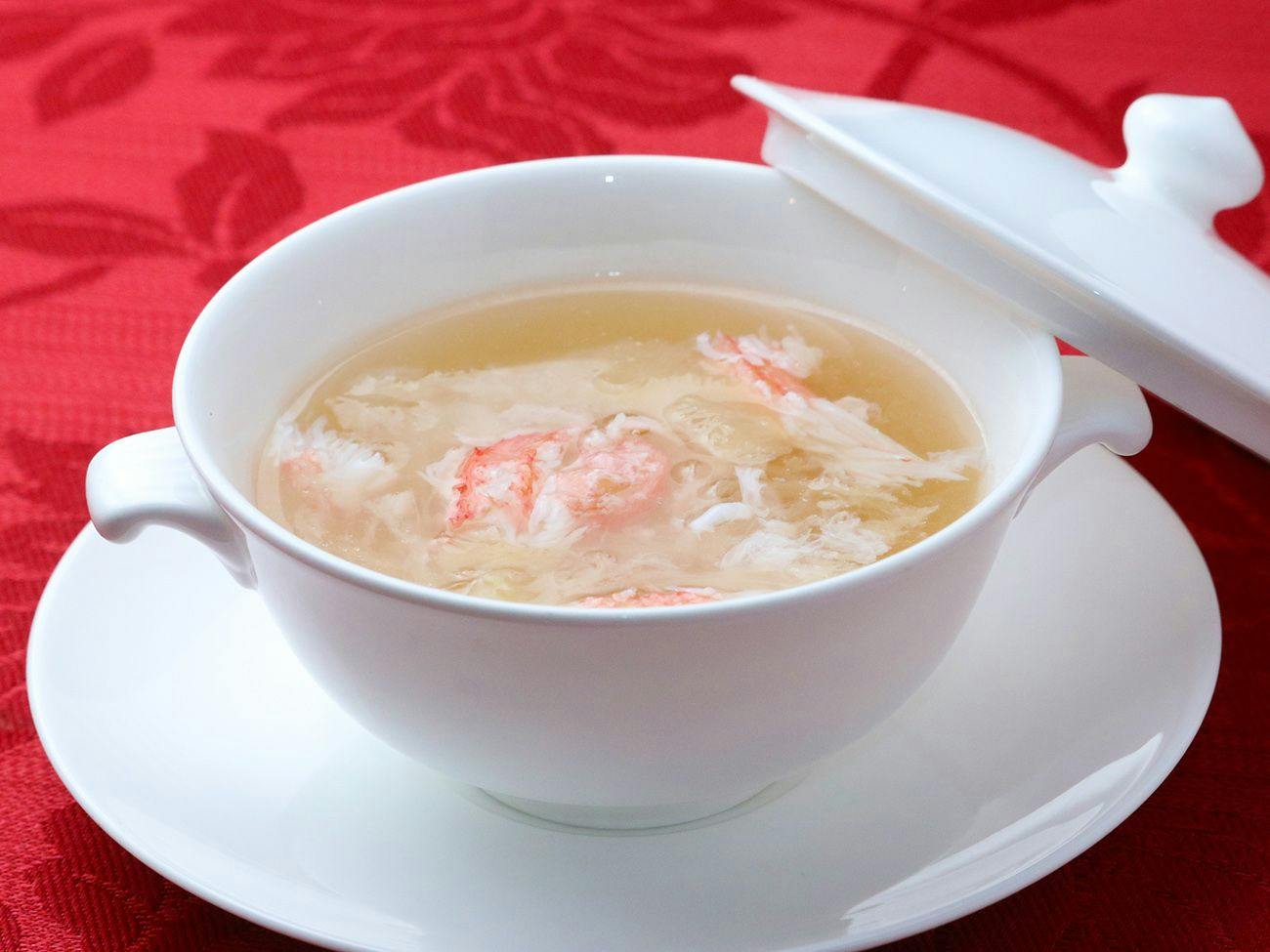 【別注料理】蟹肉入りふかひれスープ付きプラン＜「万里」中華＆和食バイキング＞