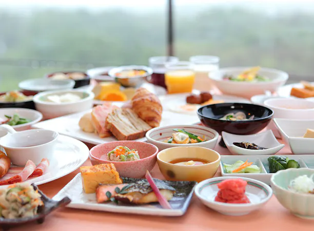 朝食バイキング