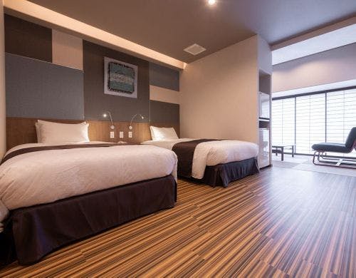 【禁煙】和洋室ツイン＋和４.５畳