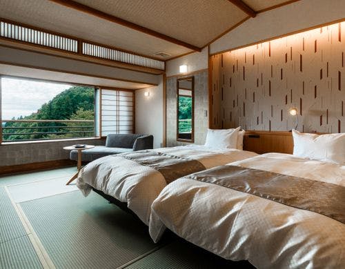 和モダンツイン　バリアフリー客室／