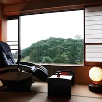 ห้องพักพร้อมเก้าอี้นวด