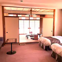 【客室】ベッドルーム付和洋室(一例)