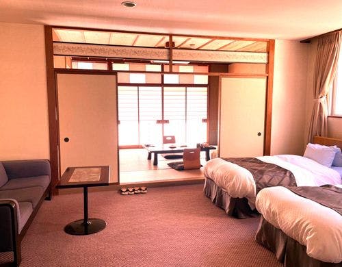 【客室】ベッドルーム付和洋室（一例）